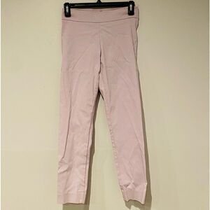 Avenue Montaigne Pull On Stretch Straight Leg Ankle Pants Size 0